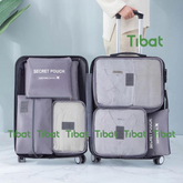 طقم منظم شنطة السفر | من 6 قطع : 9 قطع