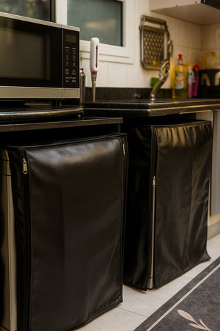 غطاء غسالة أطباق جلد