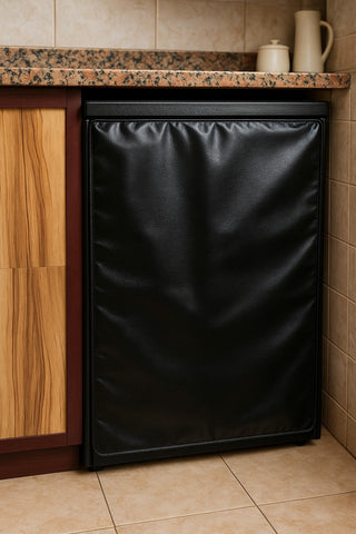 غطاء غسالة أطباق جلد